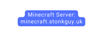 Minecraft Server minecraft stonkguy uk